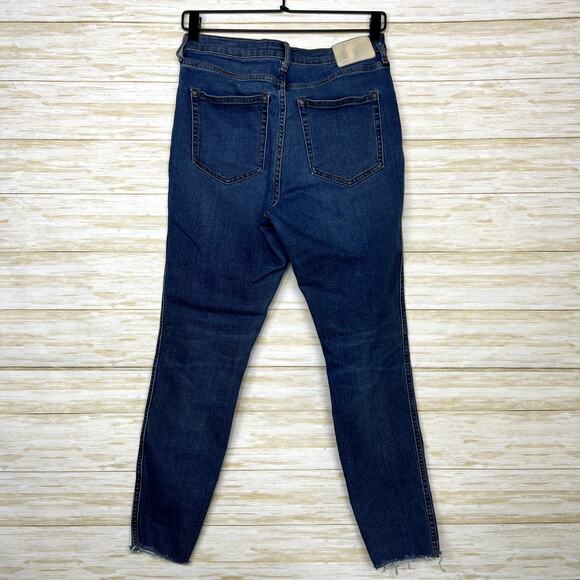 Everlane The Authentic Stretch High-Rise Button Fly Skinny Jeans - Picture 5 of 8